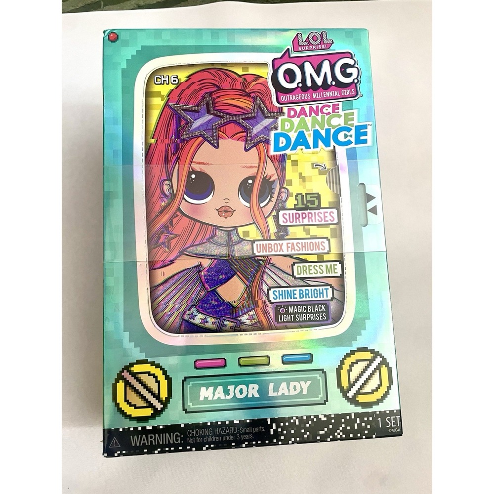 L.O.L. Surprise! O.M.G. Dance Major Lady Fashion Doll with 15 Surprises